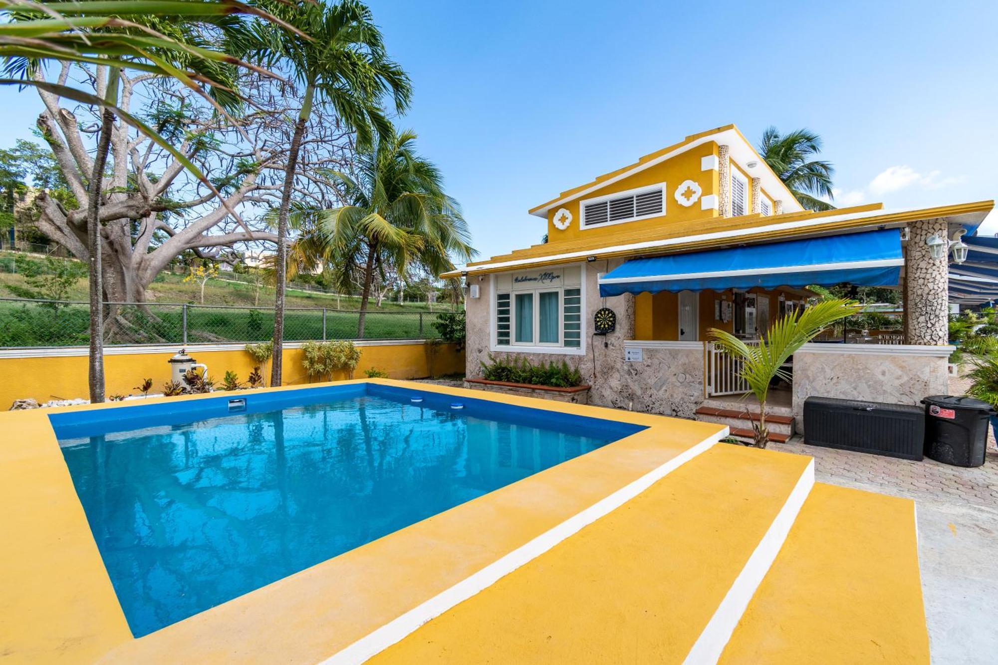 Casamares Private Room Mar With Pool And Barbecue 5 Min To Boqueron And Beaches カボ・ロホ エクステリア 写真